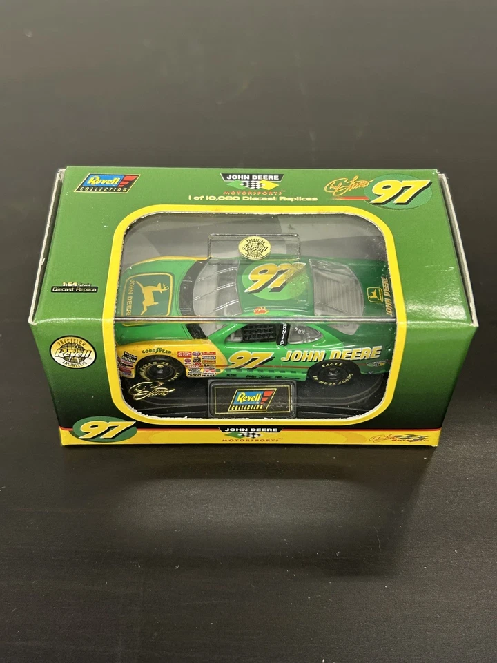 John Deere #97 NASCAR Diecast – 1:64 Scale Revell – Chad Little - Image 2 of 4