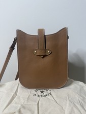 IL Bisonte Leather Shoulder Crossbody Bag Tan...