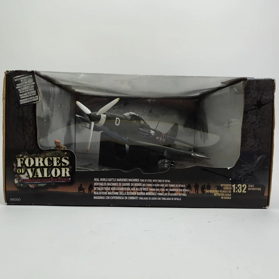 FORCES OF VALOR 1:32 Bell U.S. P-39Q Saga Boy II 80049 UNIMAX 2007 NEW & SEALED - Image 3 of 4
