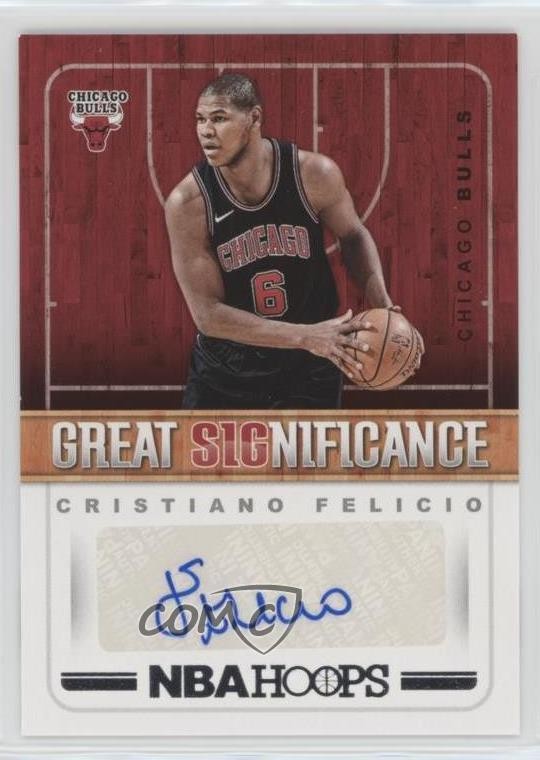 Cristiano Felicio #GS-CFC 2018-19 NBA Hoops Great SIGnificance
