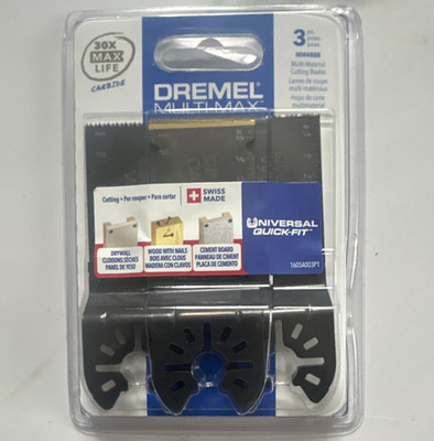 Dremel Multi-Max MM488B Carbide Multi-Material Cutting Blades 3-Pack