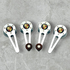Window Crank Door Pull Set For Porsche 356abcsc Chromewood Knobs Cruiser Window Crank Door Pull Set For Porsche 356abcsc Chromewood Knobs Cruiser