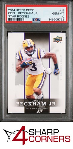 2014 UPPER DECK STAR ROOKIES #11 ODELL BECKHAM JR. RC PSA 10