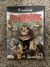 Rampage: Total Destruction Nintendo GameCube 2006 Complete-CIB-Tested