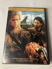 Troy Two-Disc Full Screen Edition On DVD With Brad Pitt Very Good