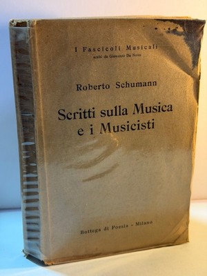 SCHRIFTEN ÜBER MUSIK UND MUSIKER Roberto Schumann Gedichtwerkstatt