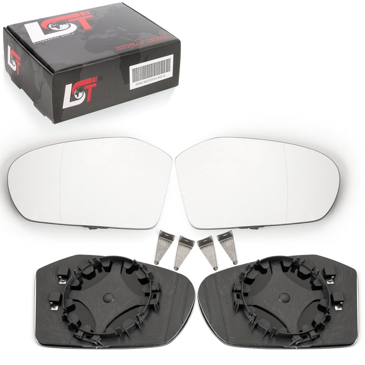 2X Side Mirror Left Right Aspherical For Mercedes-Benz B-Class W245 05-08
