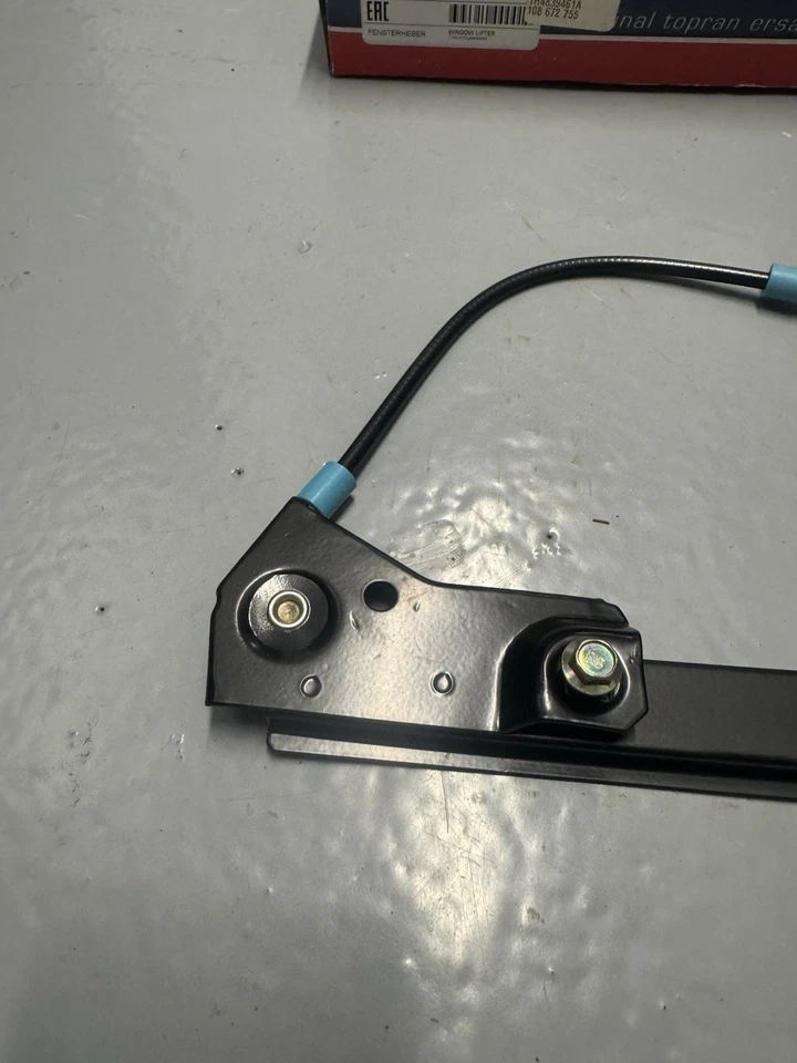 Topran Rear Left Window Regulator for VW Golf Vento Mk3 1H2 91-99 1H4839461A - Image 2 of 4