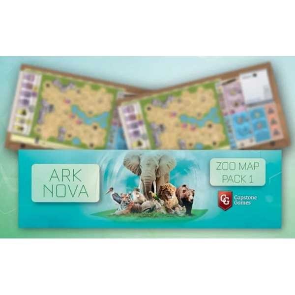 Ark Nova Board Game: Zoo Map Pack 1 | Capstone Games (Brand New & Sealed)