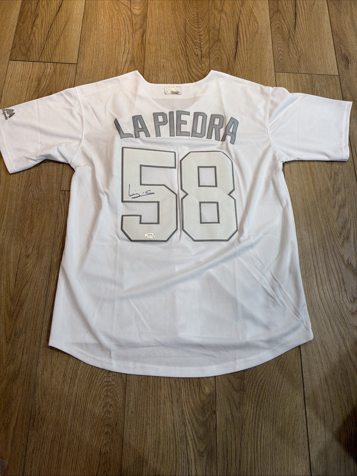 Luis Castillo Cincinnati Auto Jersey PSA Certified Players Weekend Mariners