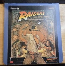 Raiders of the Lost Ark CED Videodisc 1981 Indiana Jones   Untested
