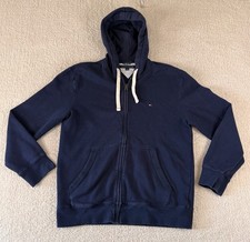 Tommy Hilfiger Essential Fleece Full Zip Men's Hoodie Size Large