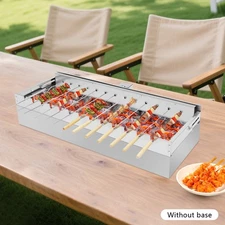 Automatic Rotating Grill Rack – Electric Skewer Turner for Easy Cooking