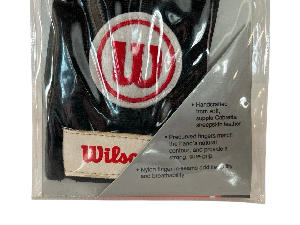 винтажный wilson левой рукой ватин перчатка взрослый размер средний новый нераспакованный запас 90-х - Изображение 3 из 4