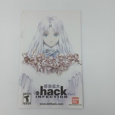 .Hack Infection Part 1 Playstation 2 PS2 Manual Only