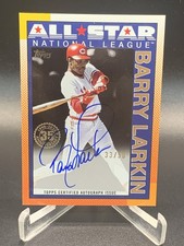 2025 Topps Series 2 - 1990 Topps  All-Stars Barry Larkin Gold Auto #d 33/50
