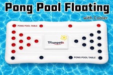 6FT Inflatable Pool Party Pong Beer Raft Float Big Swimming Pool Drinking Games