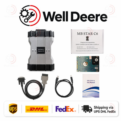 V2025.12 Wifi Benz C6 DOIP Xentry Diagnostic VCI MB Star Diagnosis tool for Cars