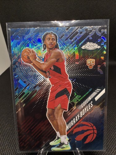 2025 Topps Chrome Collin Murray-Boyles Refractors Blue (RAW)