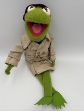 Vintage 1981 Fisher Price 857 Kermit the Frog Dress Up Reporter Muppets Doll