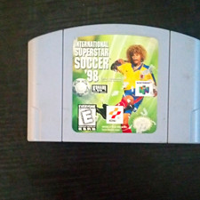Konami International Superstar Soccer '98 N64 NTSC-U/C E Multiplayer Soccer