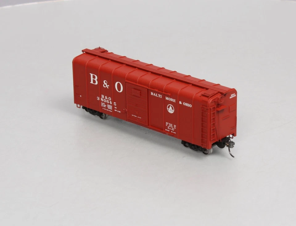 Fox Valley Models 30308 HO Scale Baltimore & Ohio Wagontop Boxcar #380645 LN/Box - Image 3 of 4
