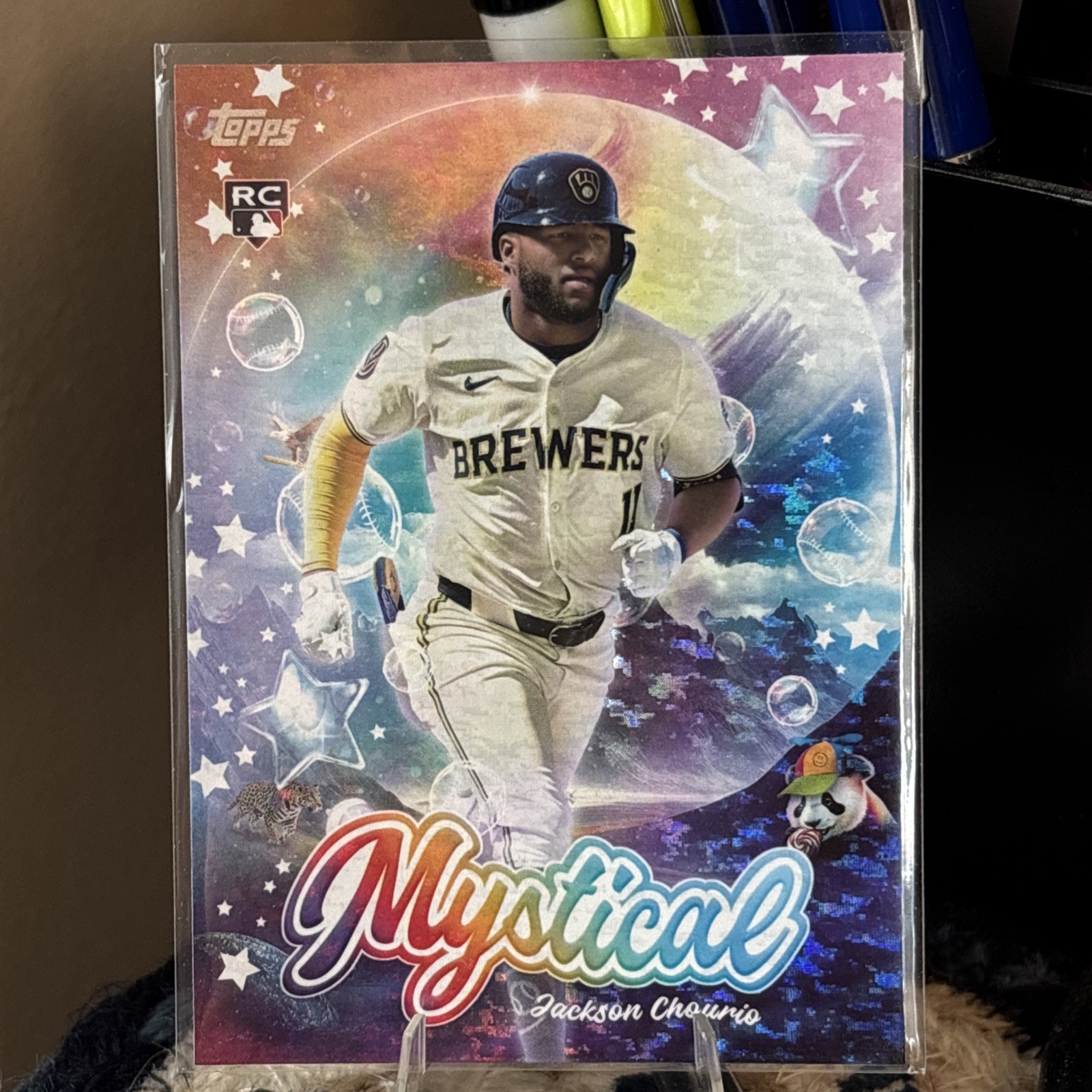 2024 Topps Update Jackson Chourio Mystical RC Rookie #MYS-20 Brewers