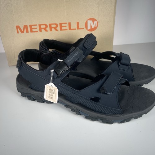 Merrell Siltwater Strap Sandals Mens UK 13 Navy Blue Walking Hiking Open Toe - Picture 4 of 9