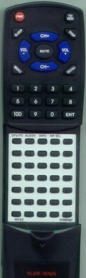 Replacement Remote for DURABRAND CR130DR8, NE612UE