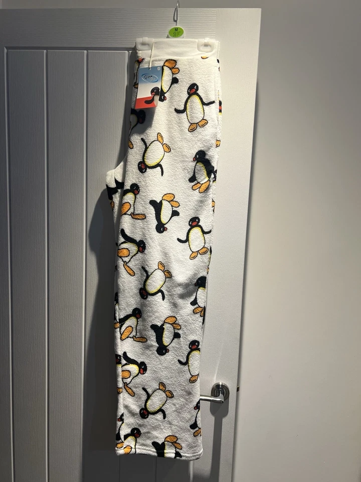 Primark Pingu Pyjama Pants Size Medium