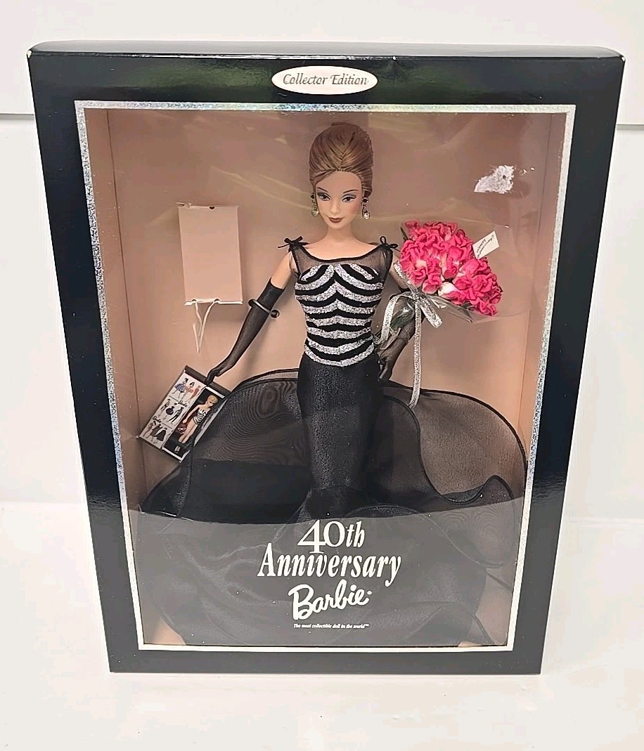 1999 40th Anniversary Barbie Doll  Collector Edition Mattel 