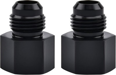  8AN Male Flare to 1/2'' NPT Female Fitting Adapter Aluminum 2PCS 8AN to 1/2 NPT