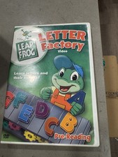 LeapFrog Letter Factory DVD Pre-Reading Educational Children's Video