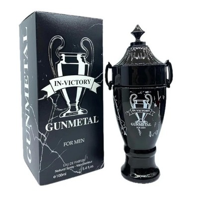 InVictory Gunmetal Men's Colognes Dark And Mysterious