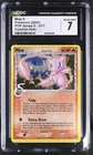 CGC 7 Mew 2007 POP Series 5 3/17 Cosmos Holo Corrected Back Pokemon Card