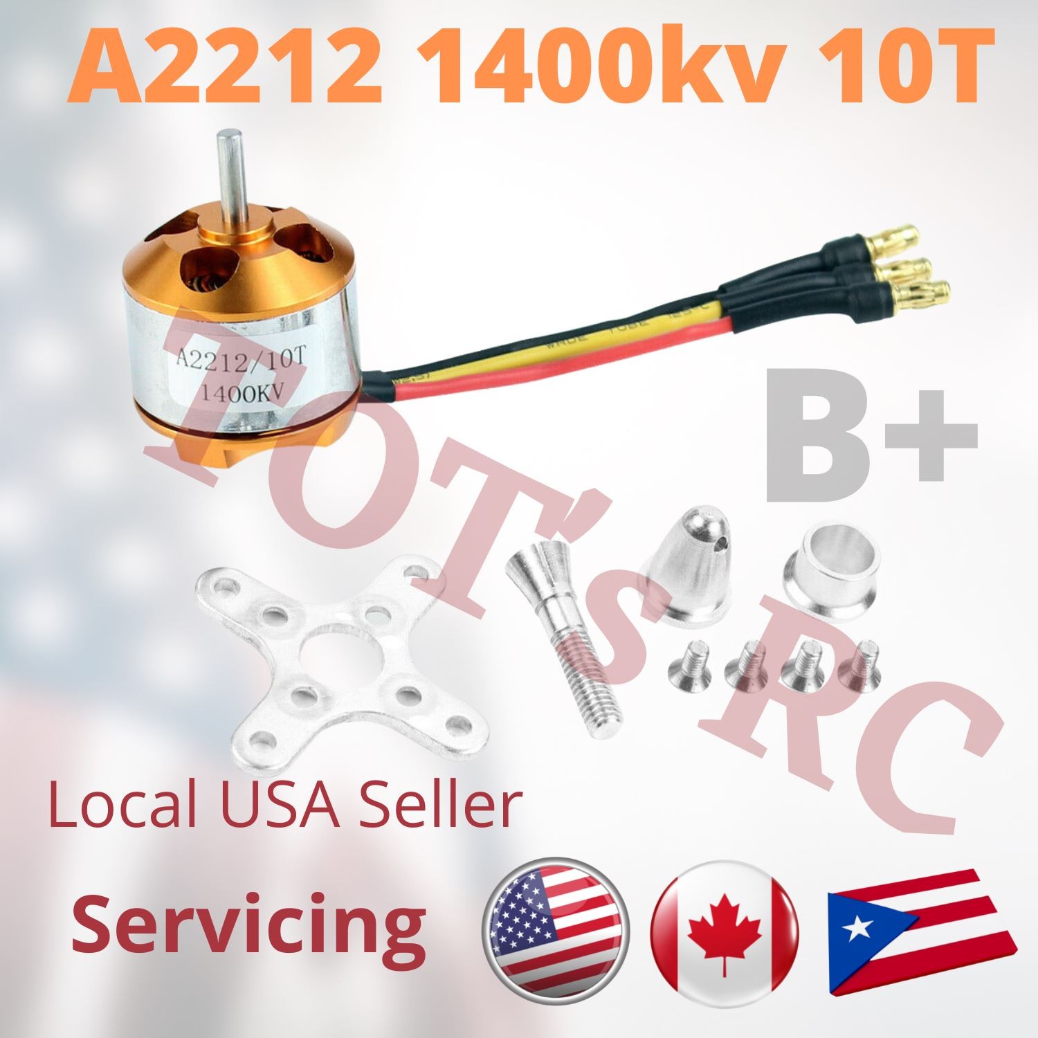 A2212 1000kv 1400kv 2200kv Outrunner Brushless Motor RC Airp