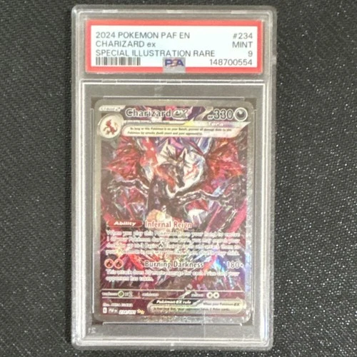 Pokémon Charizard ex SV: Paldean Fates Special Illustration Rare 234/091 PSA 9