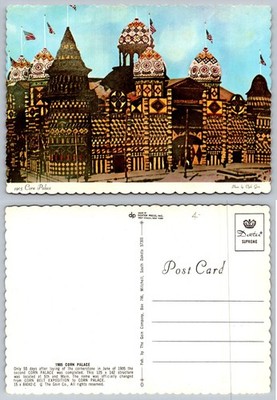 Vintage 1905 Corn Palace Mitchell South Dakota Postcard Dexter Press