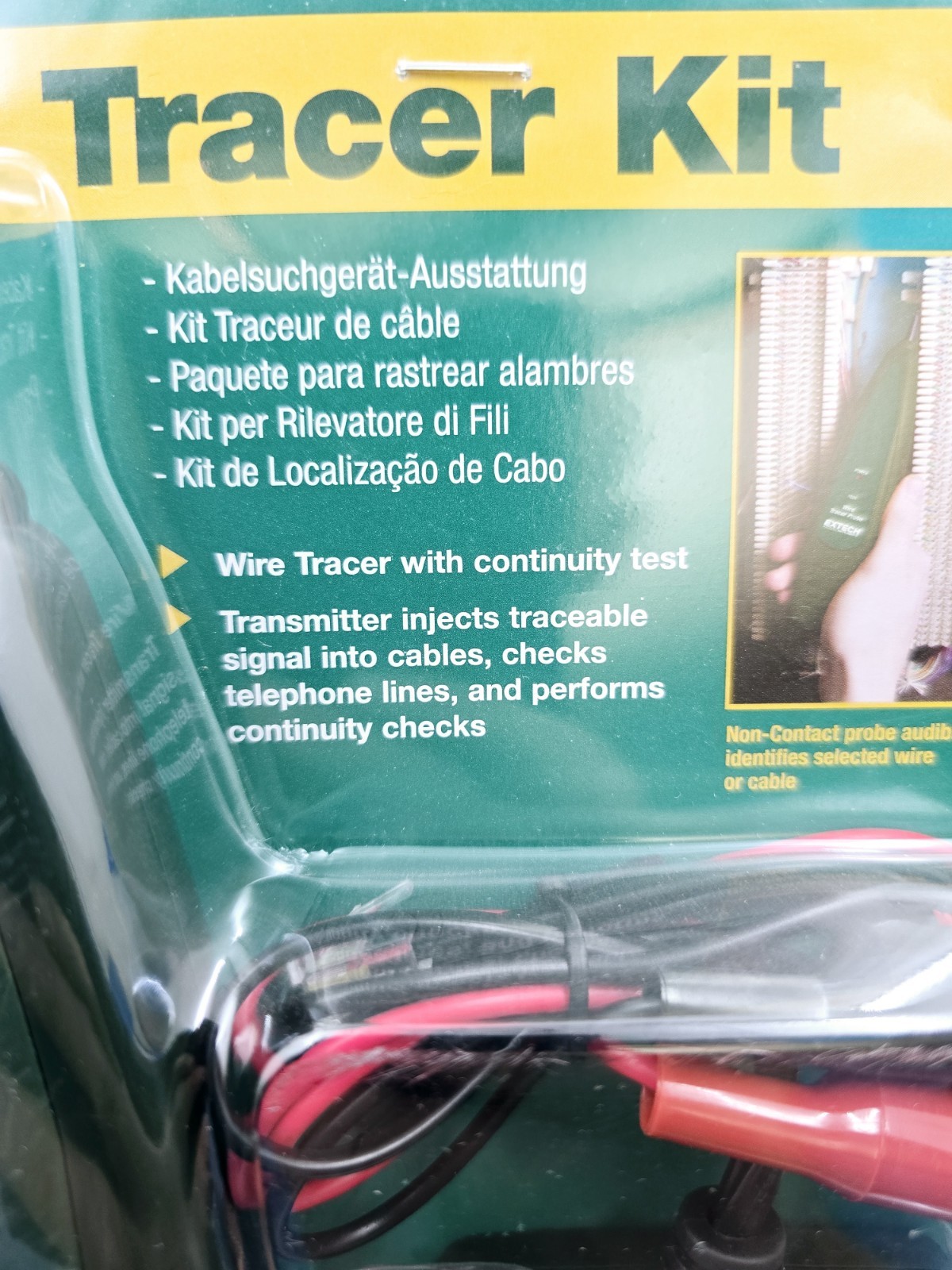 EXTECH TG20 Tone Generator and Probe Kit Wire Tracer