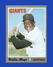 1970 Topps Set-Break #600 Willie Mays VG-VGEX *GMCARDS*