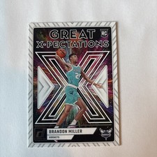 2023-24 Donruss Basketball #2 Brandon Miller RC Great X-PECTATIONS - Hornets