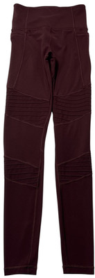 Athleta Leggings Womens (XXS) Wine Salutation Stash Ankle Stretch Yoga Pilates
