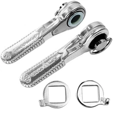 DIA-COMPE ENE CICLO W-Shift Lever Set Down Tube Shifters, 2/3x F + 8/9/10-Spd R