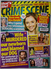 Real Life Special magazine That's Life Crime Scene #3 2026 Wife blamed our dog