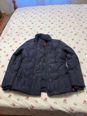 Esprit Damen Winterjacke Dunkelblau GR L San Francisco Steppjacke Mantel wie Neu