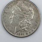 1891-S Better Date Lower Mintage Morgan Silver Dollar $1 Coin 90% US