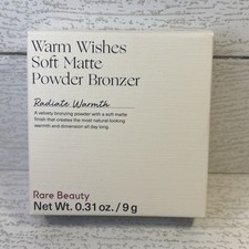 New Rare Beauty by Selena Warm Wishes Soft Matte Powder Bronzer Radiate Warmth