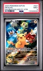 Pokemon Pikachu 027 Paldea Evolved Pokemon Center Elite Trainer Box PSA 9