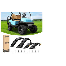 10L0L 4Pcs Golf Cart Fender Flares Exact For Standard Club Car Precedent Up