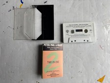 Peter Paul Mary Two On One Cassette Tape Self-Entitled Album 1700 Tested